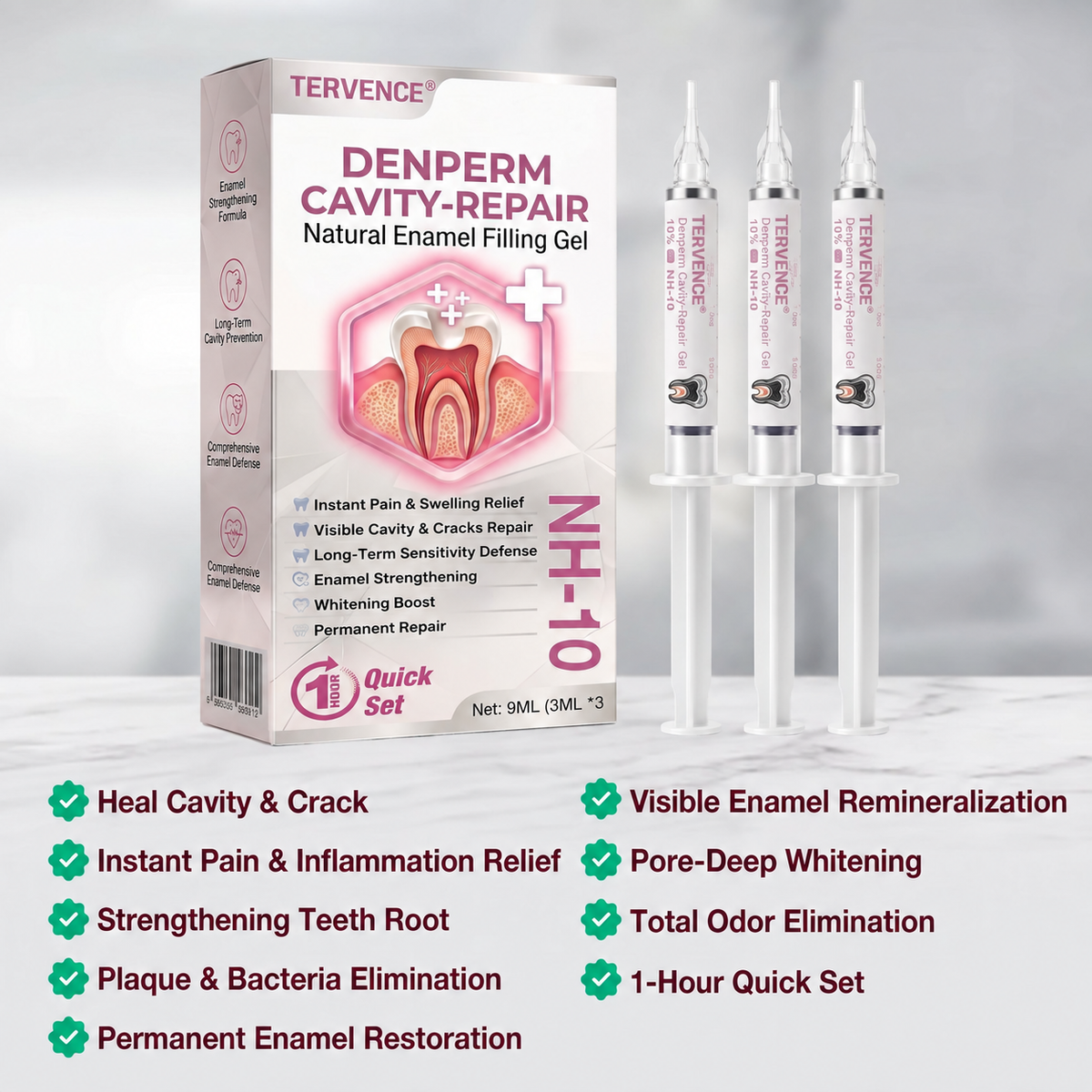 Clear Vita® Enamel Care Nano-Hydroxyapatite Gel
