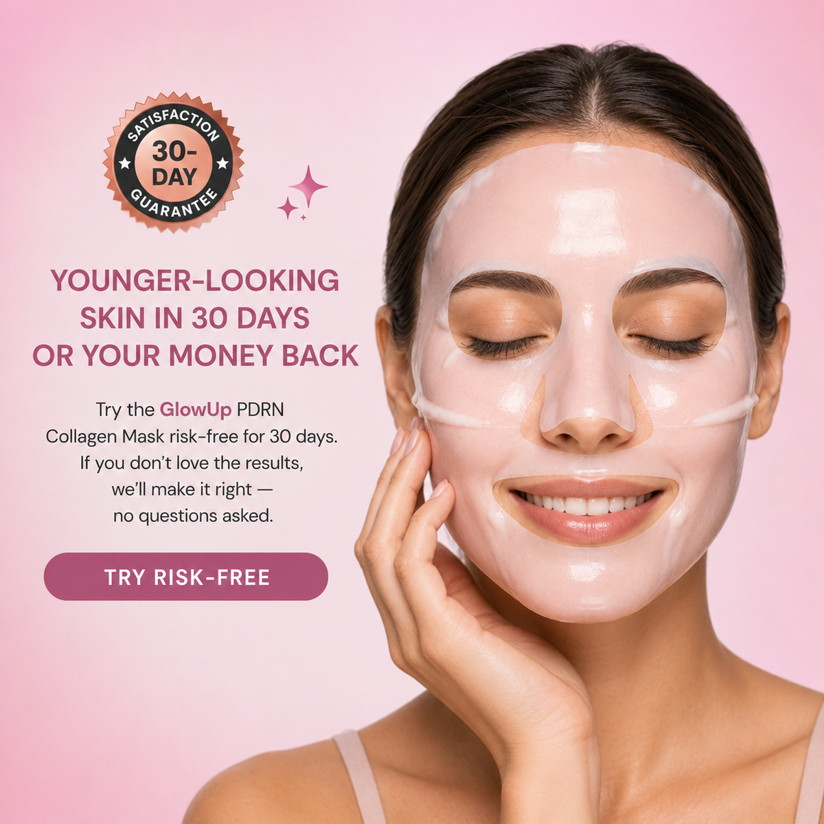 GlowUp™ | Salmon PDRN Collagen Gel Mask