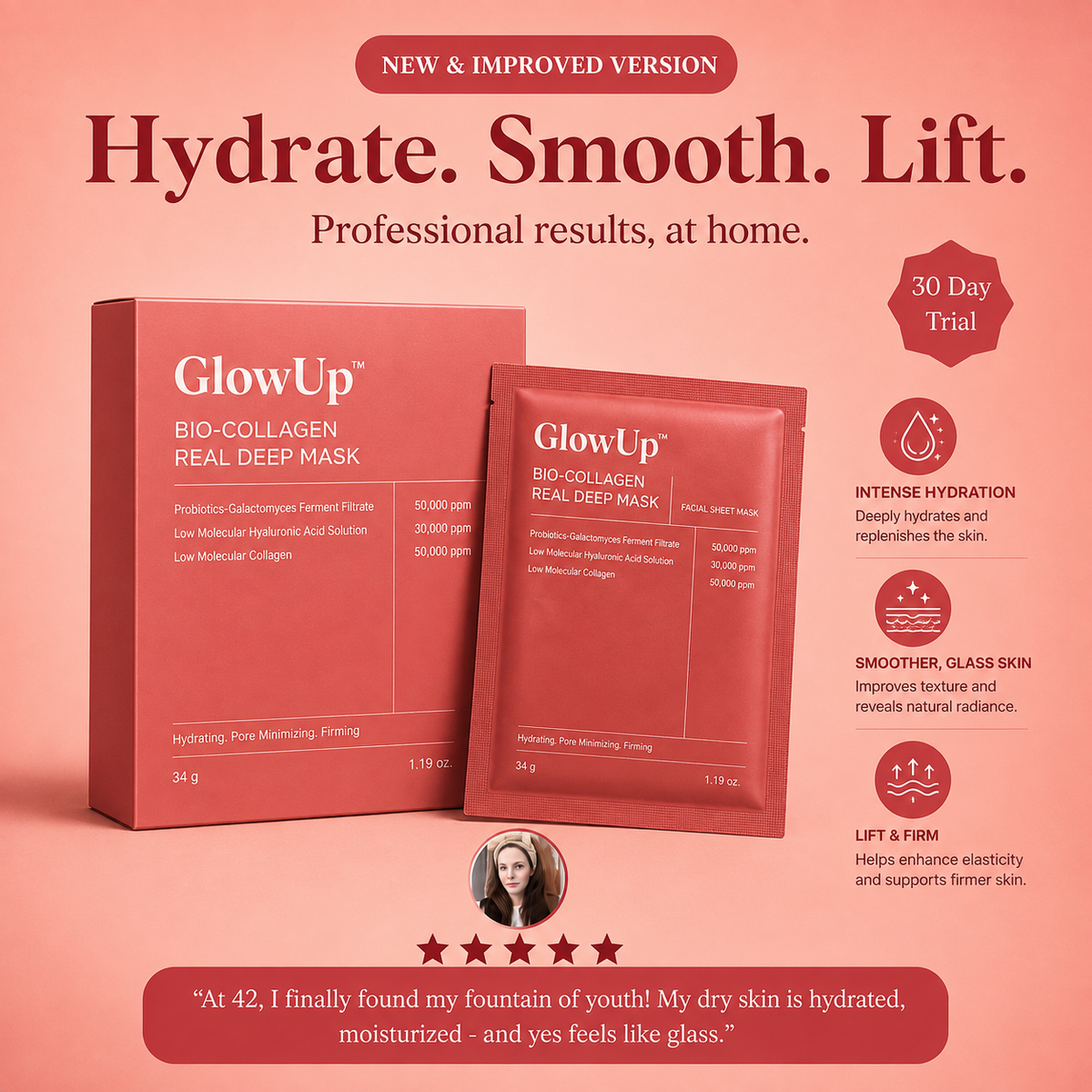 Collagen Glow Up Mask 2.0